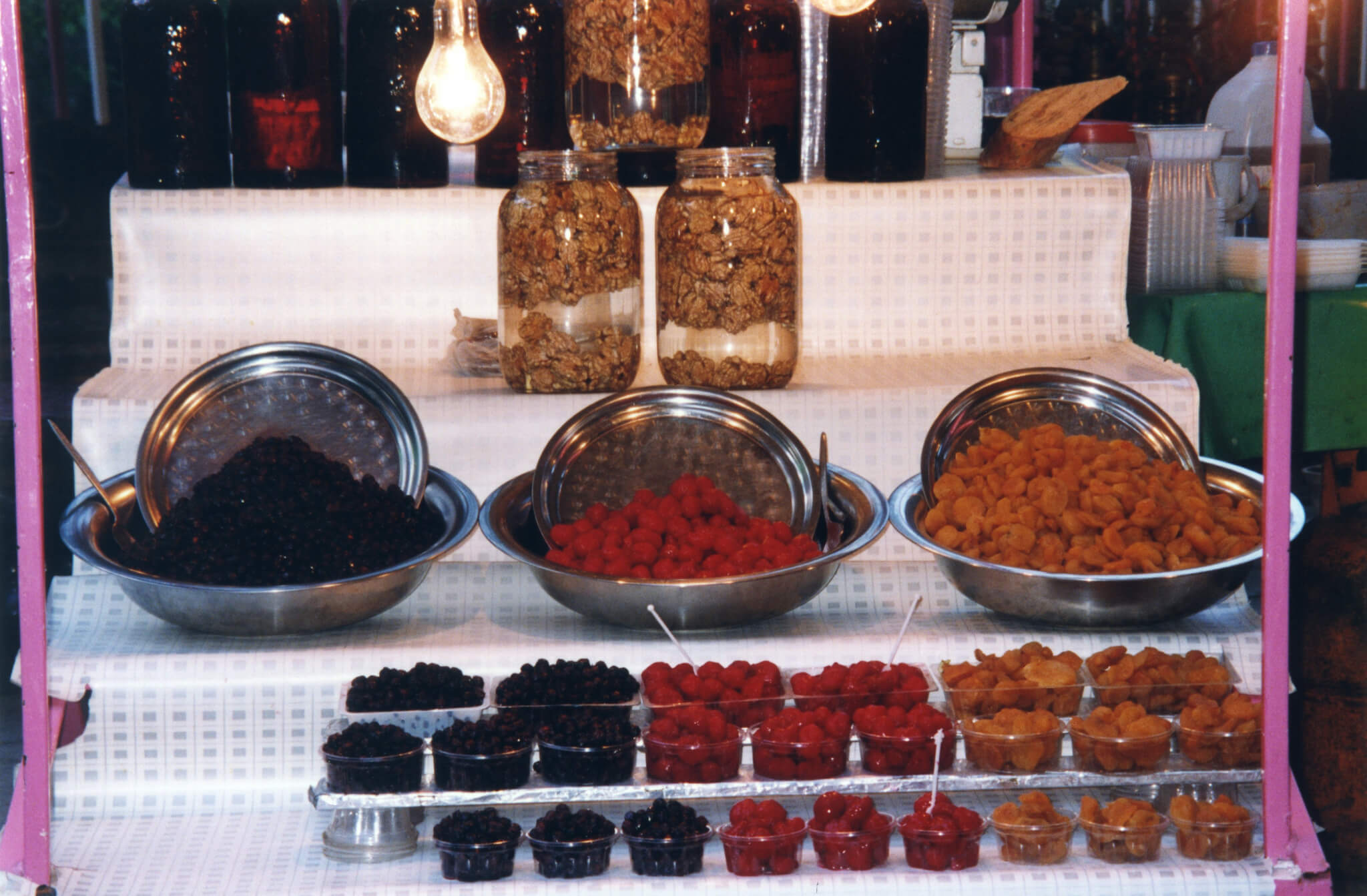 Food at Darband in Tehran