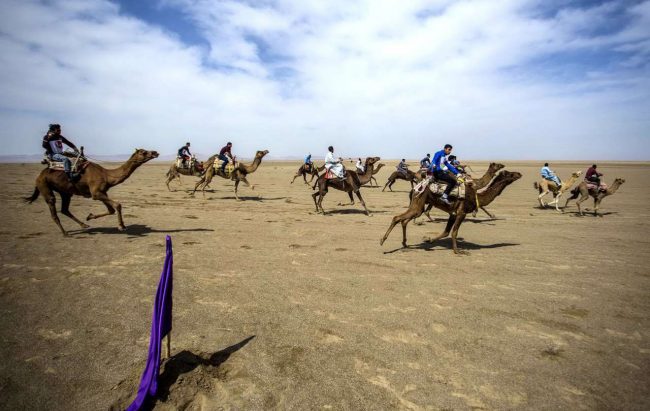 Varzaneh Desert